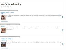 Tablet Screenshot of lonesscrapbooking.blogspot.com