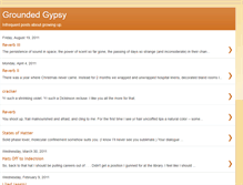 Tablet Screenshot of groundedgypsy.blogspot.com