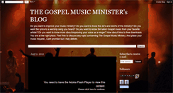 Desktop Screenshot of musicministercarl.blogspot.com