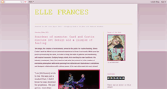 Desktop Screenshot of ellefrances.blogspot.com