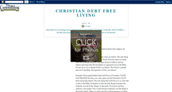 Desktop Screenshot of christiandebtfreeliving.blogspot.com