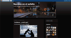 Desktop Screenshot of nacidosenelasfalto.blogspot.com