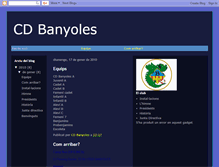 Tablet Screenshot of cdbanyoles.blogspot.com