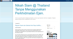 Desktop Screenshot of nikahhatyaisiam.blogspot.com