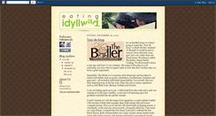 Desktop Screenshot of eatingidyllwild.blogspot.com