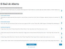 Tablet Screenshot of elbauldealberto.blogspot.com