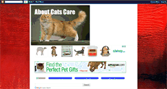 Desktop Screenshot of aboutcatscare.blogspot.com