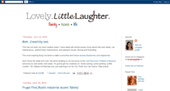 Desktop Screenshot of lovelylittlelaughter.blogspot.com
