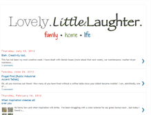 Tablet Screenshot of lovelylittlelaughter.blogspot.com
