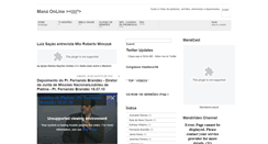 Desktop Screenshot of manaonline.blogspot.com