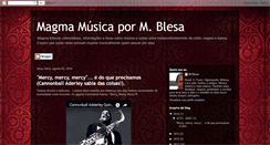 Desktop Screenshot of magmamusica.blogspot.com