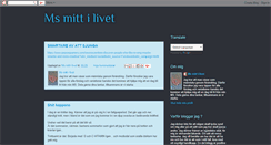Desktop Screenshot of msmittilivet.blogspot.com