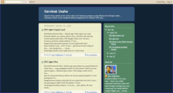 Desktop Screenshot of gerobakusaha.blogspot.com