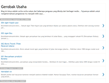 Tablet Screenshot of gerobakusaha.blogspot.com