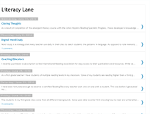 Tablet Screenshot of jhuemergentliteracy.blogspot.com