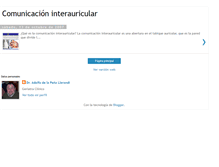 Tablet Screenshot of comunicacioninterauricular.blogspot.com