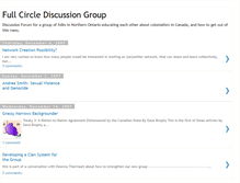 Tablet Screenshot of fullcircledg.blogspot.com