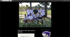 Desktop Screenshot of elrejuntefc.blogspot.com