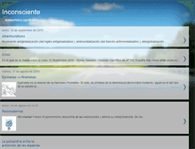 Tablet Screenshot of inconscientecreativo.blogspot.com
