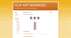 Desktop Screenshot of clipart-borders.blogspot.com