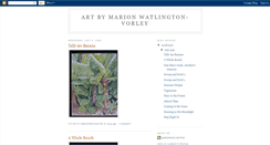 Desktop Screenshot of marionwatlington.blogspot.com