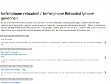 Tablet Screenshot of befreiphone-reloaded.blogspot.com