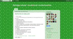 Desktop Screenshot of biologiacelularufg.blogspot.com