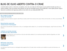 Tablet Screenshot of deolhoabertocontraocrime.blogspot.com