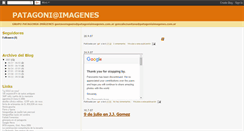 Desktop Screenshot of patagoniaimagenes.blogspot.com