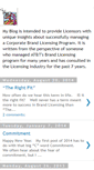 Mobile Screenshot of licensingbestpractices.blogspot.com