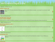 Tablet Screenshot of ampa-escola-llivia.blogspot.com