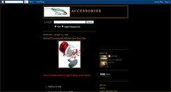 Desktop Screenshot of anglerz-accessories.blogspot.com