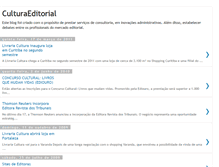 Tablet Screenshot of culturaeditorial.blogspot.com