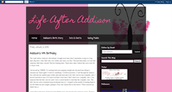 Desktop Screenshot of lifeafteraddison.blogspot.com