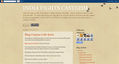 Desktop Screenshot of indiafightscasteism.blogspot.com