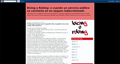 Desktop Screenshot of bicingyrobing.blogspot.com