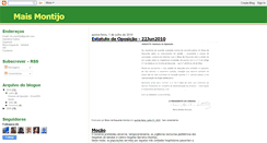 Desktop Screenshot of maismontijo.blogspot.com