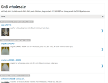 Tablet Screenshot of gnbwholesale.blogspot.com