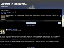 Tablet Screenshot of christineinvancouver.blogspot.com