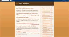 Desktop Screenshot of lonainsurance.blogspot.com