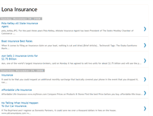 Tablet Screenshot of lonainsurance.blogspot.com