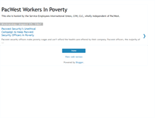 Tablet Screenshot of pacwestworkersinpoverty.blogspot.com