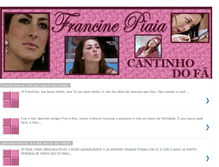 Tablet Screenshot of francinepiaiacantinhodofa.blogspot.com