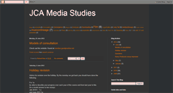 Desktop Screenshot of jcamediastudies.blogspot.com