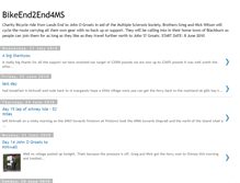Tablet Screenshot of bikeend2end4ms.blogspot.com
