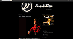 Desktop Screenshot of paraplyproduktion.blogspot.com