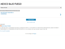 Tablet Screenshot of mexicobajofuego.blogspot.com