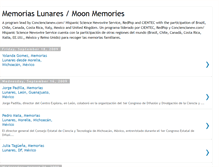 Tablet Screenshot of memoriaslunares-moonmemories.blogspot.com