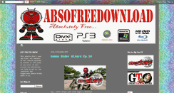Desktop Screenshot of absofreedownload.blogspot.com