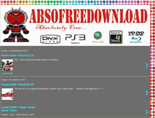 Tablet Screenshot of absofreedownload.blogspot.com